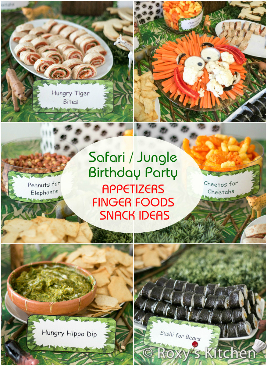 Birthday Party Finger Food Ideas For Adults
 Safari Jungle Themed First Birthday Party Part II