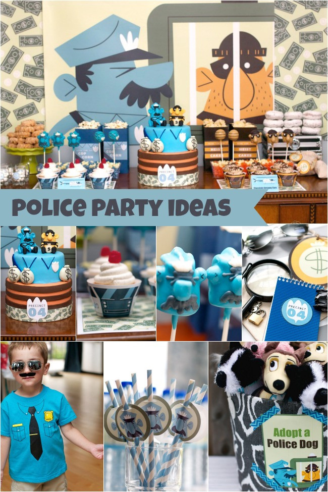 Birthday Party For 4 Year Old
 Police Birthday Party for 4 Year Old Boy Family Review Guide