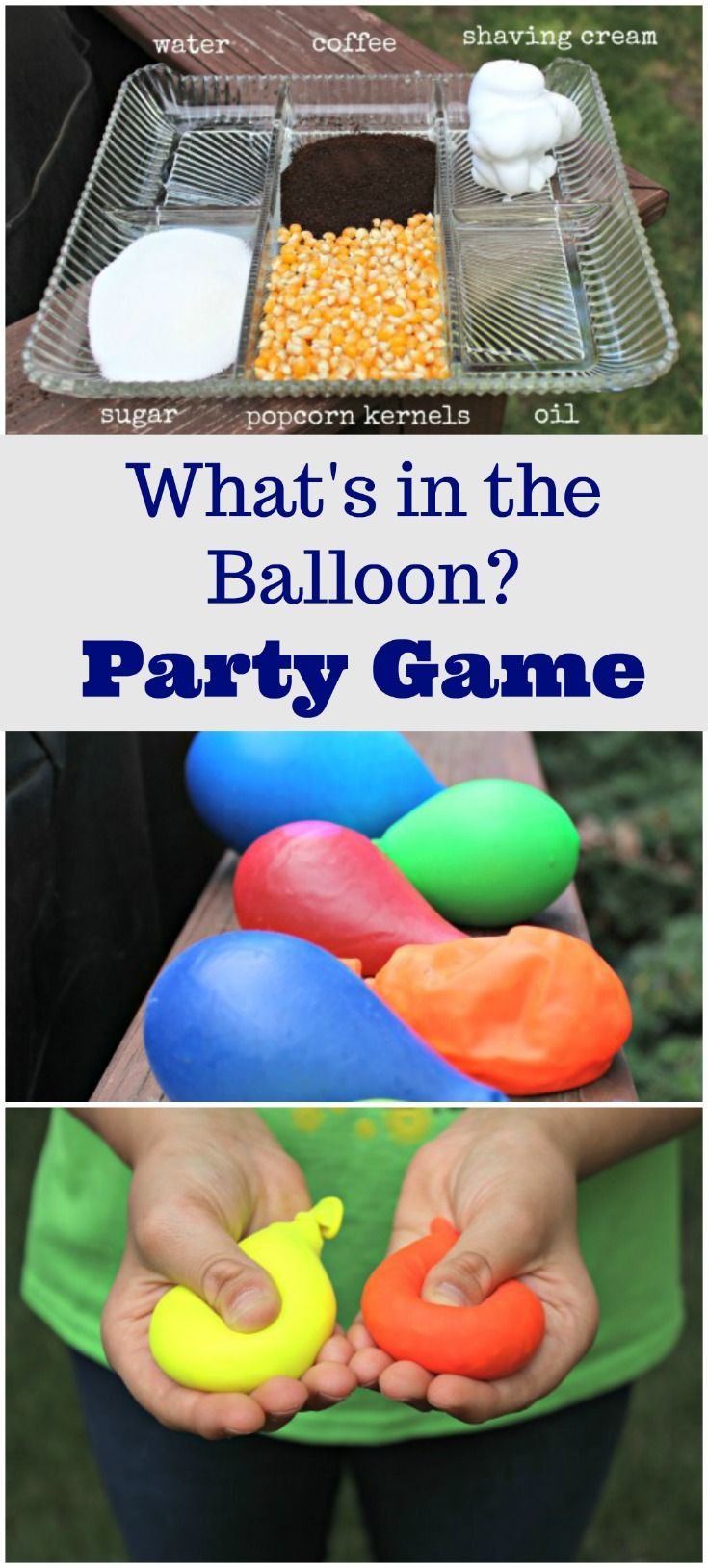 Birthday Party Game Ideas For Kids
 Party Games for Kids Mystery Sensory Balloons