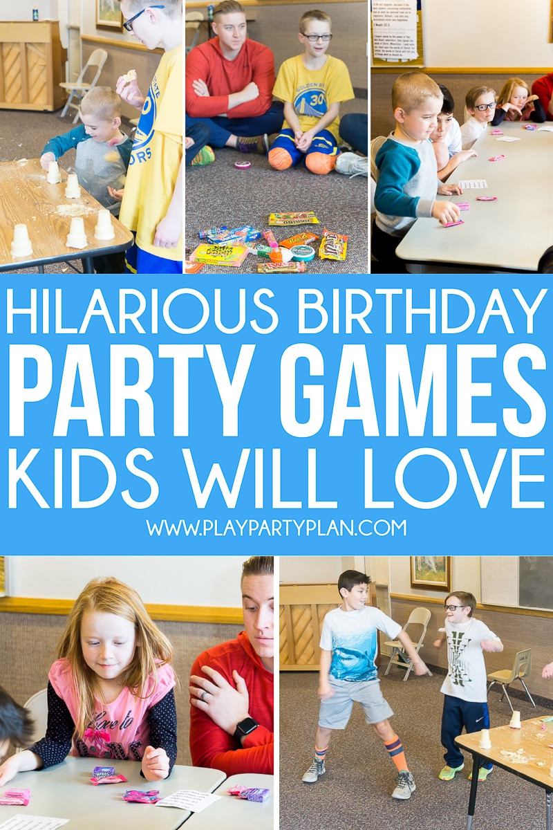 Birthday Party Game Ideas For Kids
 Hilarious Birthday Party Games for Kids & Adults Play