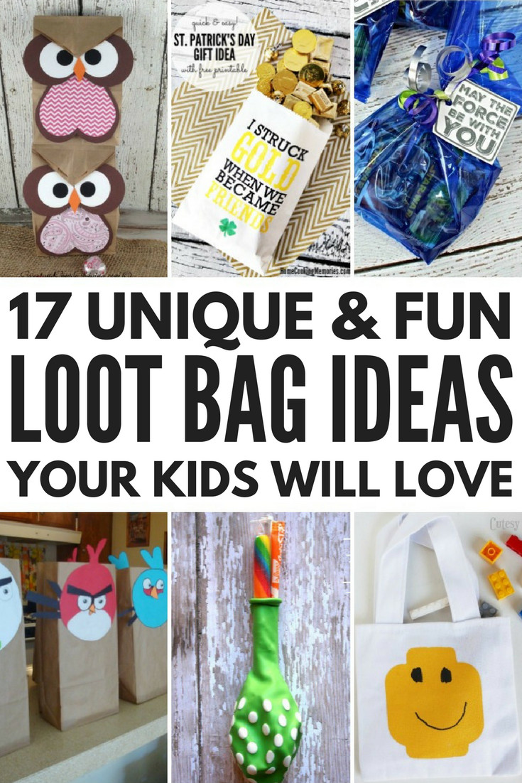 Birthday Party Goody Bag Ideas
 17 unique party goo bag ideas your kids will absolutely