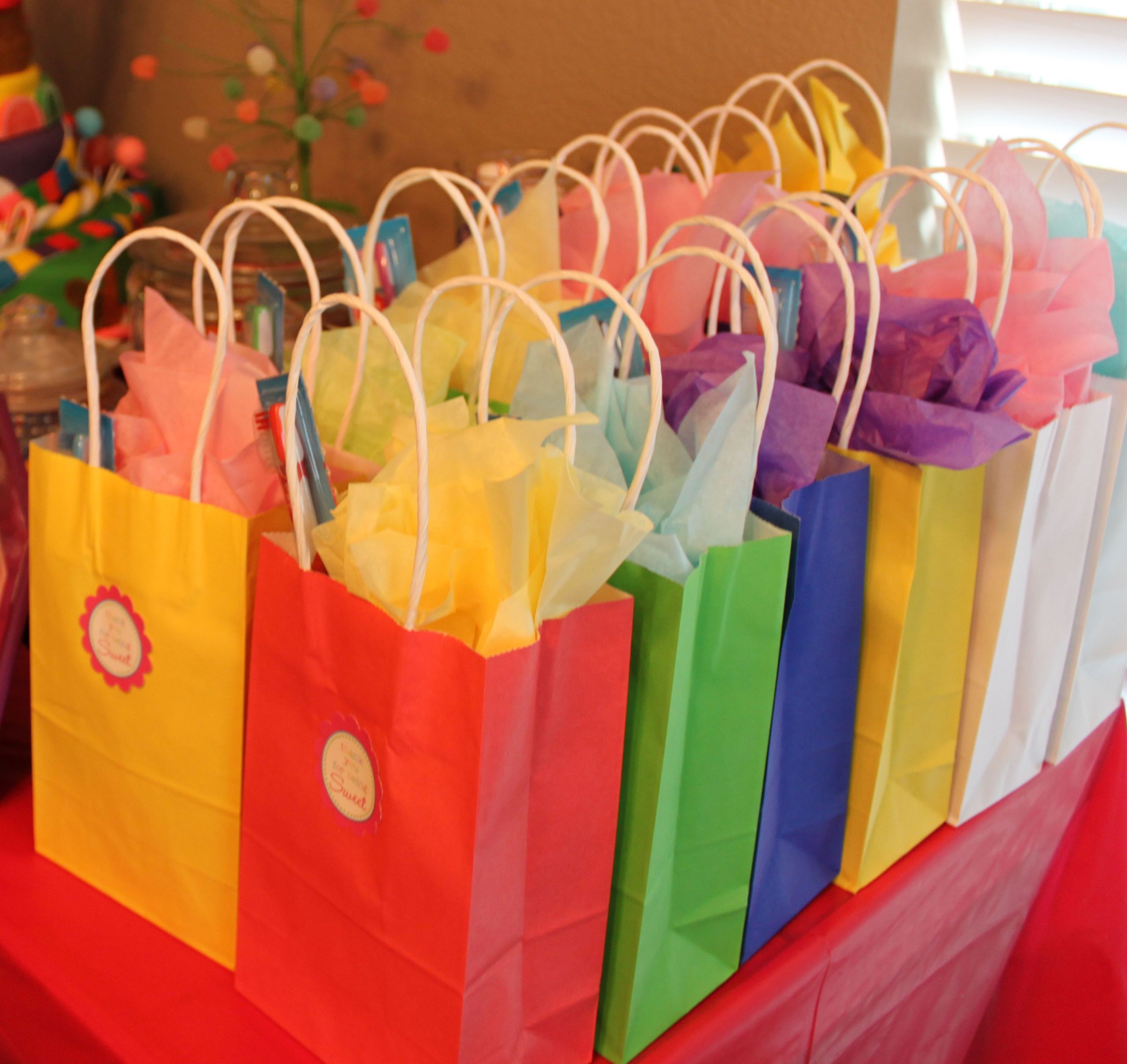 Birthday Party Goody Bag Ideas
 Candy Land Party