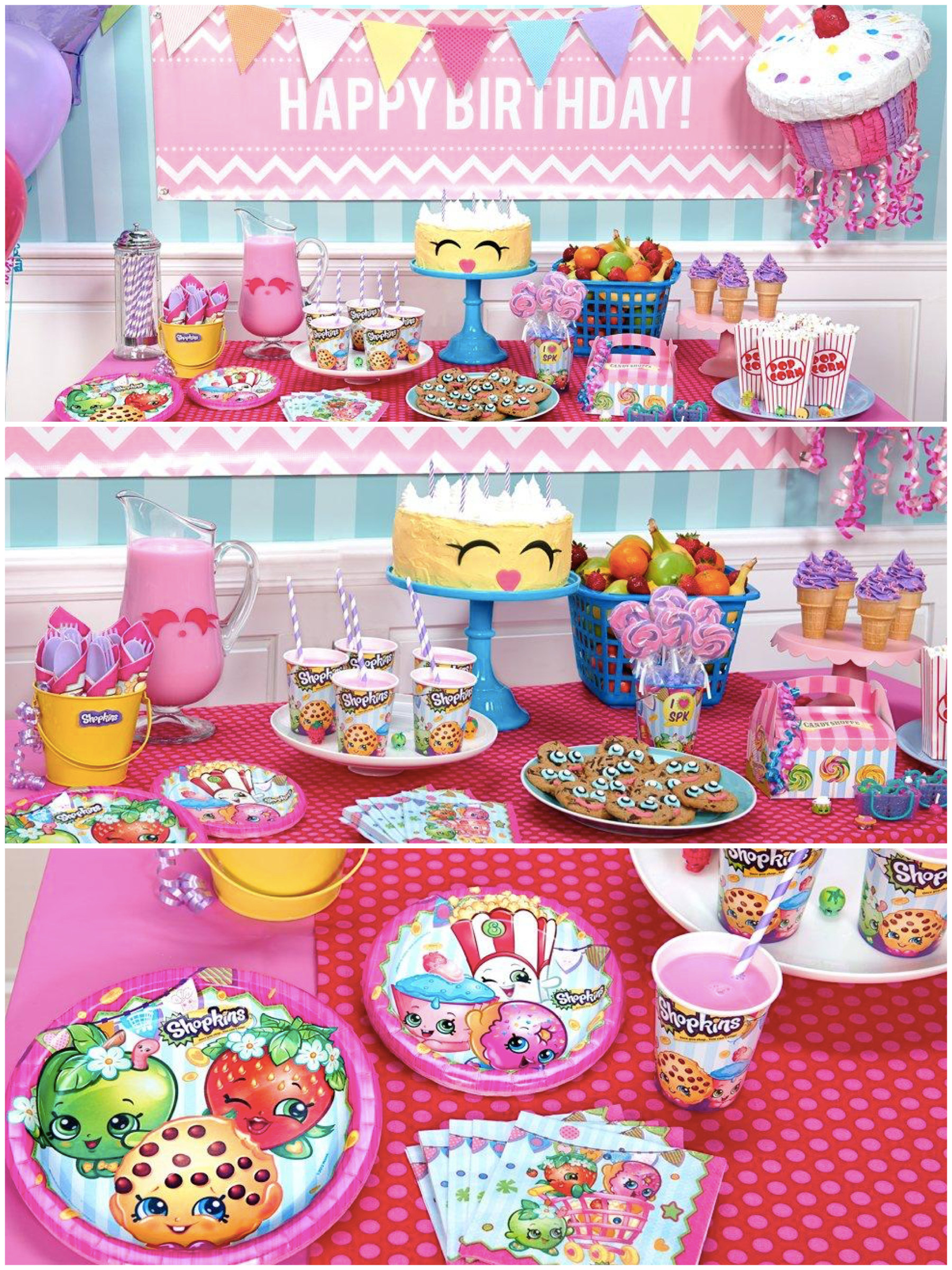 Birthday Party Ideas Decorations
 Shopkins Birthday Party Planning Ideas & Supplies