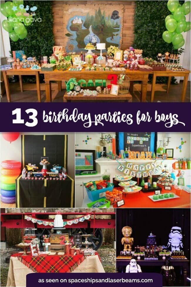 Birthday Party Ideas For 13 Year Old Boy
 Party Ideas