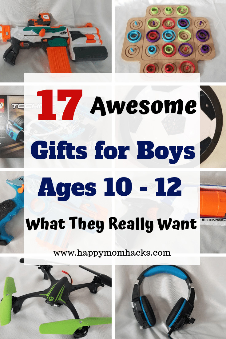 Birthday Party Ideas For Boys Age 16
 20 Cool Gifts Ideas for Boys Age 10 11 & 12