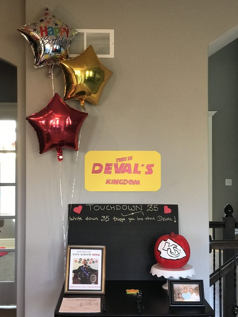 Birthday Party Ideas Kansas City
 Football Party Kansas City Chiefs Themed Birthday