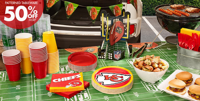 Birthday Party Ideas Kansas City
 NFL Kansas City Chiefs Party Supplies Party City