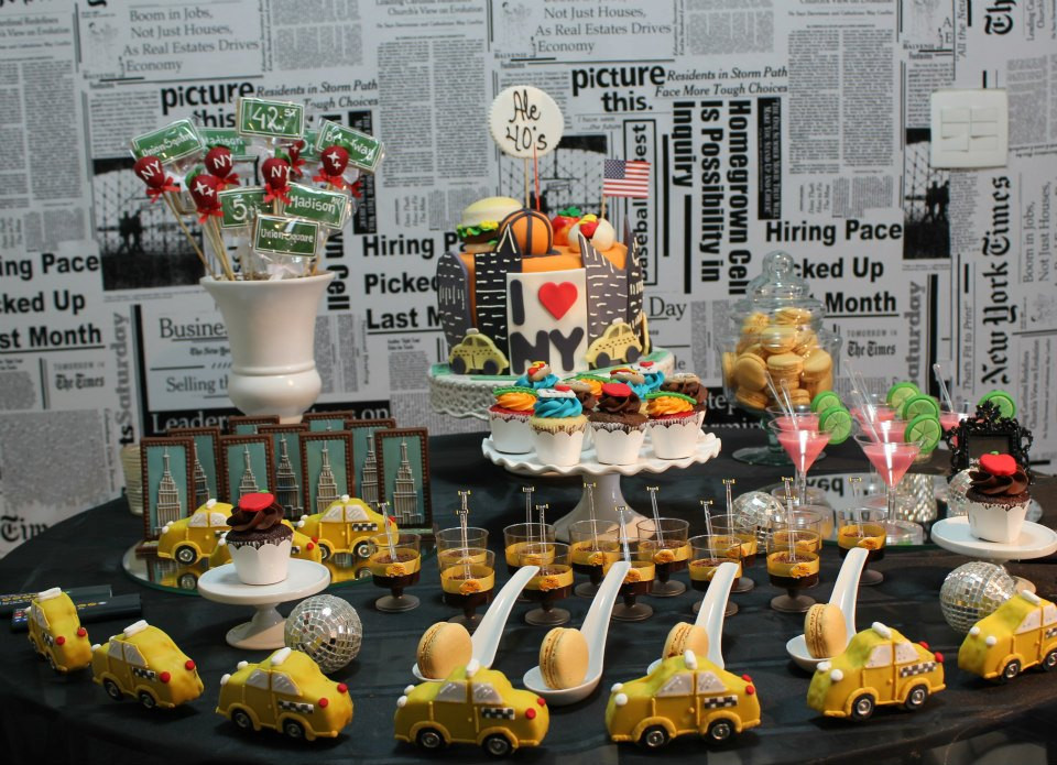 Birthday Party Ideas Nyc
 Fabulous New York Themed Ideas B Lovely Events