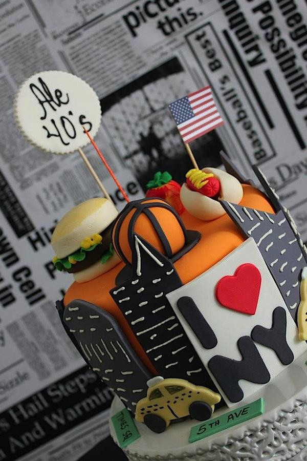 Birthday Party Ideas Nyc
 Kara s Party Ideas New York City Big Apple 40th Birthday