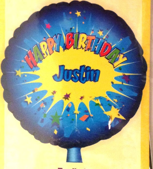 Birthday Party Names
 18" Foil Personalized Happy Birthday Kids Party Balloon