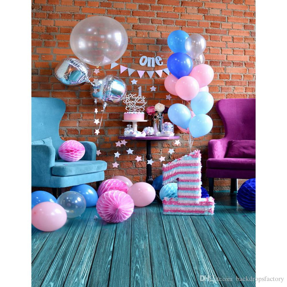 Birthday Party Photography
 2018 5x7ft Baby S 1st Birthday Party graphy Backdrop