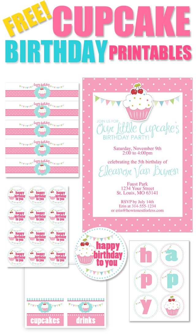 Birthday Party Printables
 Freebie Friday 15 Free Birthday Party Printables