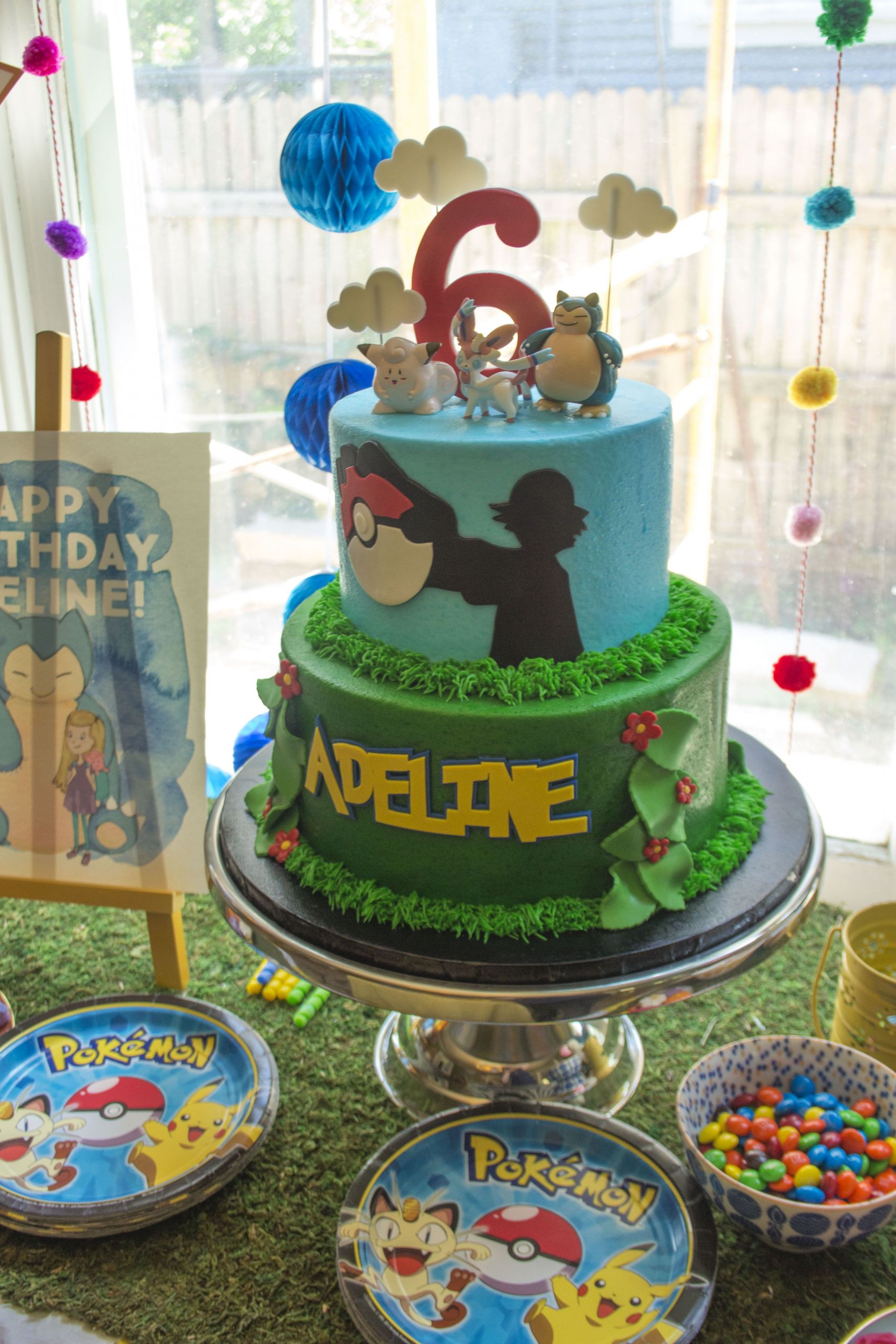 Birthday Party Tulsa
 Adeline s Pokemon Birthday Party Cake from All Things