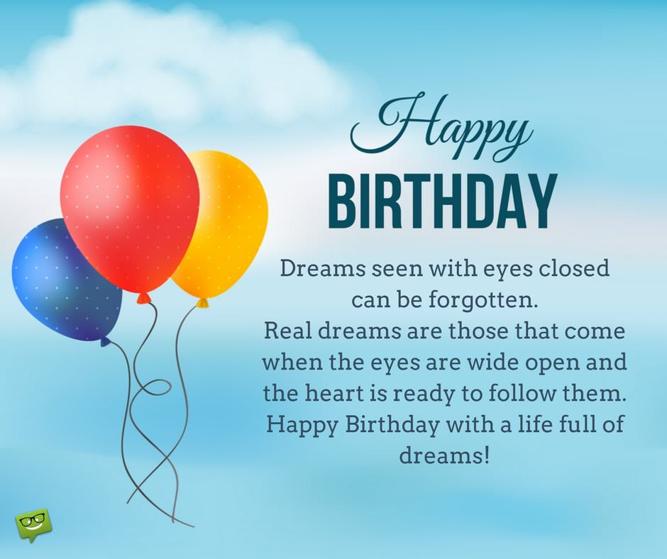 Birthday Picture Quotes
 Inspirational Birthday Wishes