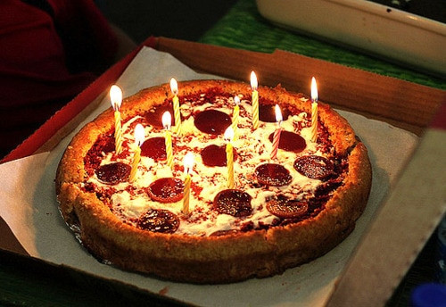 Birthday Pizza Cake
 BPK Birthday Club Bend Pizza Kitchen