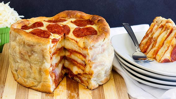 Birthday Pizza Cake
 How to Make the Ultimate Pizza Birthday Layer Cake You