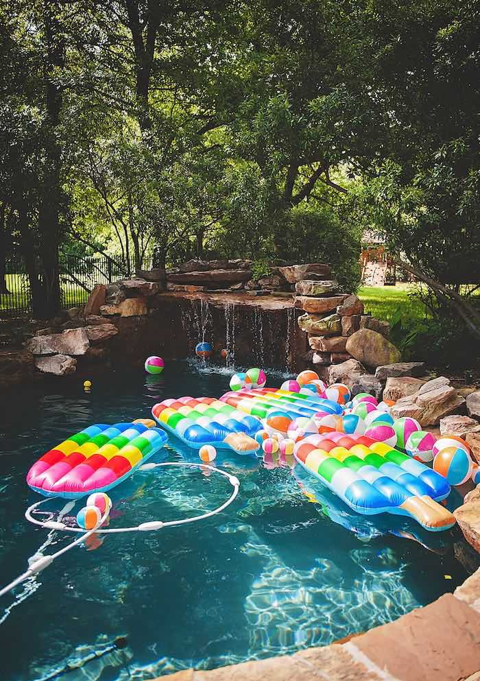 Birthday Pool Party Ideas
 Kara s Party Ideas Birthday Popsicle Pool Party