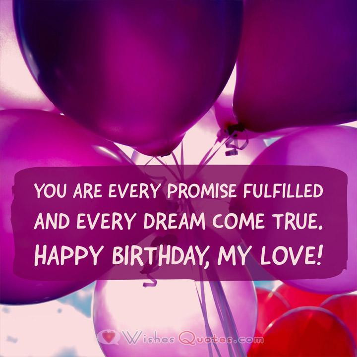 Birthday Quote For Girlfriend
 Birthday Wishes for Girlfriend – By LoveWishesQuotes