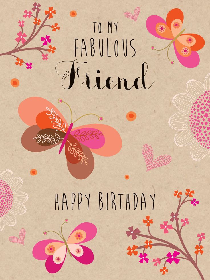 Birthday Quotes For A Friend On Her Birthday
 To M Fabulous Friend Happy Birthday s and