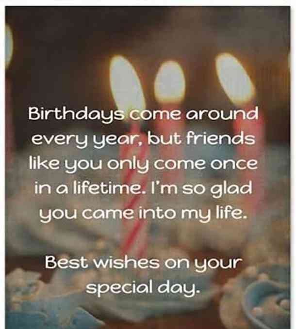 Birthday Quotes For Best Friend
 Birthday Wishes to Best Friend Best Friend Birthday Quotes