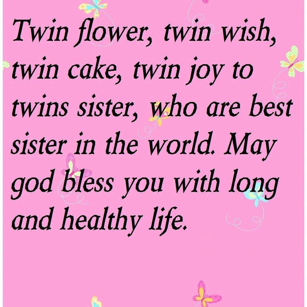 Birthday Quotes For Brother From Sister
 Birthday Quotes for Twins Brother and Sister