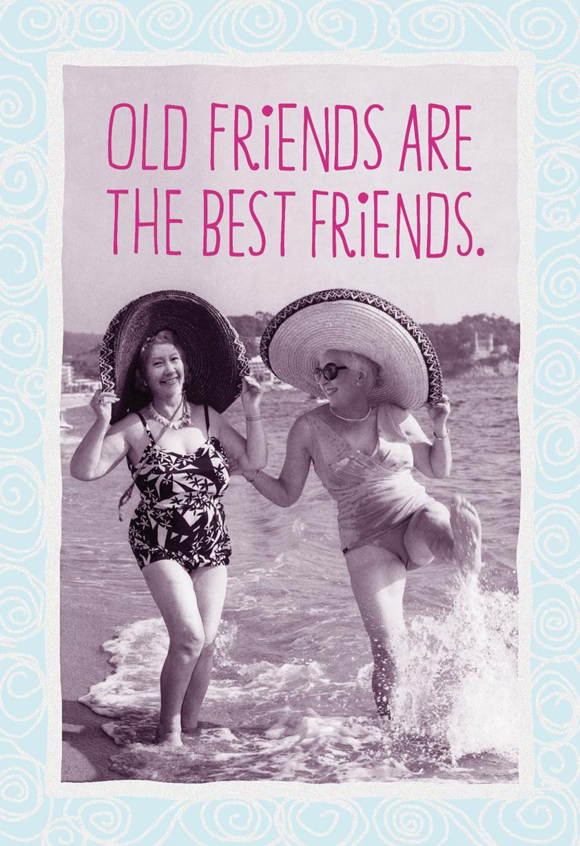 Birthday Quotes For Friends Funny
 Old Friends Are the Best Friends Funny Birthday Card