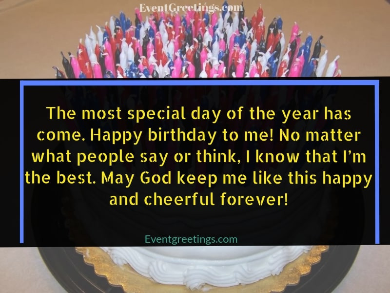 Birthday Quotes For Myself
 Happy Birthday To Me Quotes Birthday Wishes for Myself