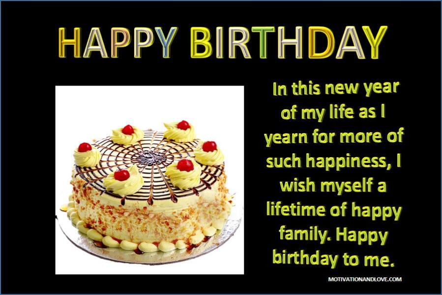 Birthday Quotes For Myself
 2019 Best Birthday Wishes for Myself – Motivation and Love