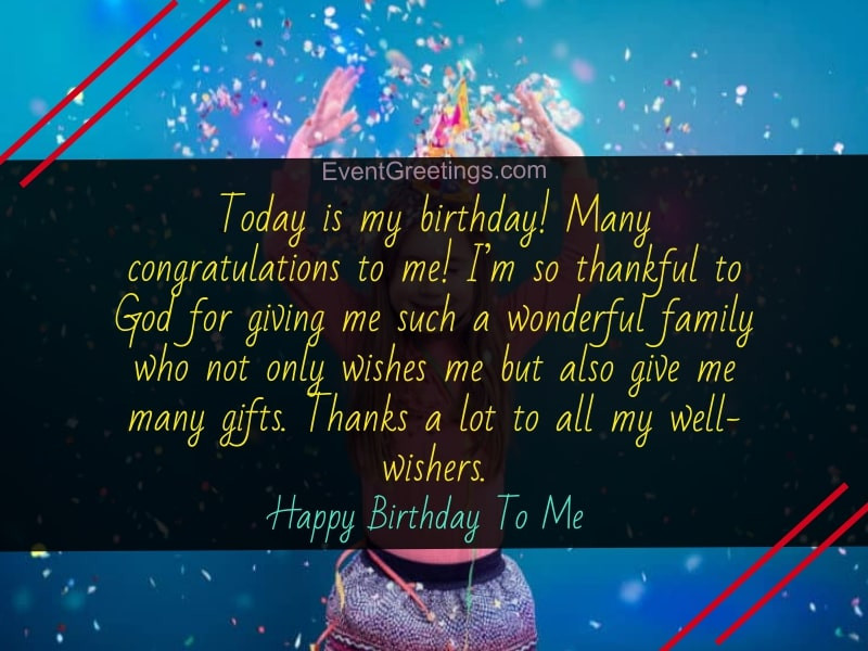 Birthday Quotes For Myself
 Happy Birthday To Me Quotes Birthday Wishes for Myself