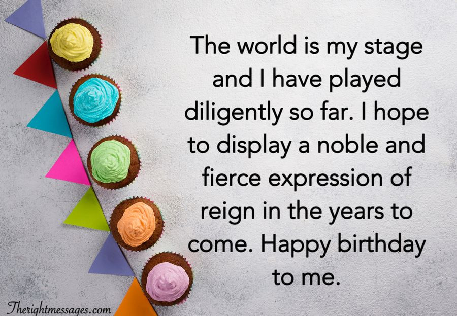 Birthday Quotes For Myself
 Short & Long Birthday Wishes For Myself