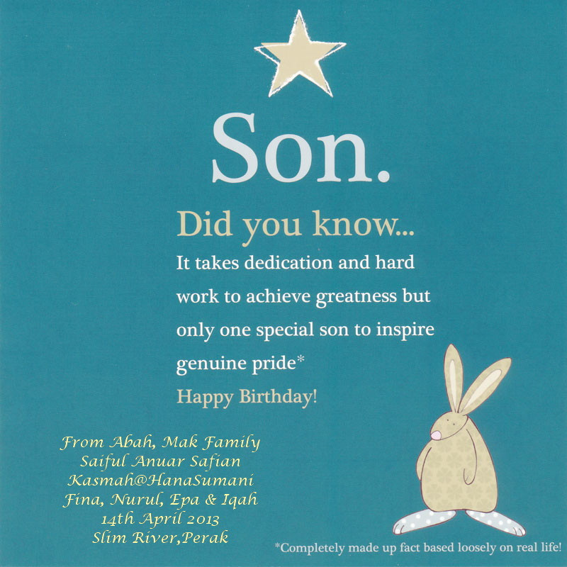 Birthday Quotes For Son
 Happy 14th Birthday Son Quotes QuotesGram