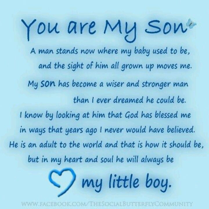 Birthday Quotes For Son From Mom
 Happy Birthday To My Son In Heaven Quotes QuotesGram