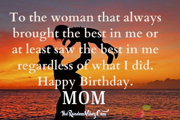 Birthday Quotes For Son From Mom
 Happy Birthday Mom Quotes