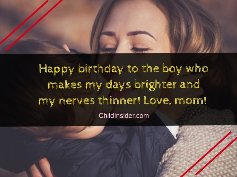 Birthday Quotes For Son From Mom
 50 Best Birthday Quotes & Wishes for Son from Mother