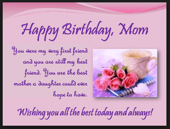 Birthday Quotes For Son From Mom
 Heart Touching 107 Happy Birthday MOM Quotes from Daughter