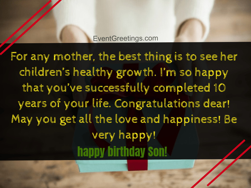 Birthday Quotes For Son
 30 Best Happy Birthday Son From Mom Quotes With