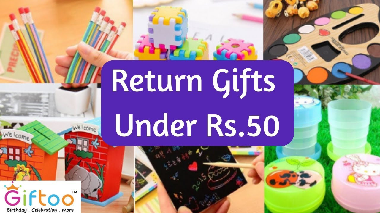 Birthday Return Gifts
 Return Gifts Ideas🔥🔥🔥 Under Rs 50 🤩 for Kids birthday