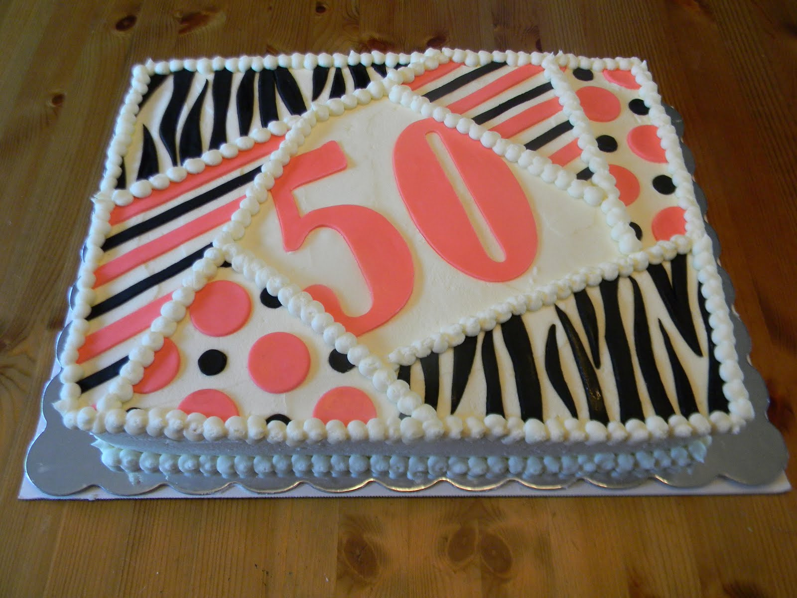 Birthday Sheet Cakes
 Sweet Treats by Bonnie 50th Birthday Sheet Cake