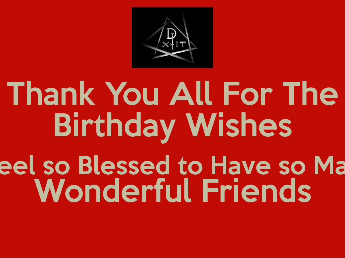 Birthday Thank You Quotes
 All Thank You Birthday Quotes QuotesGram