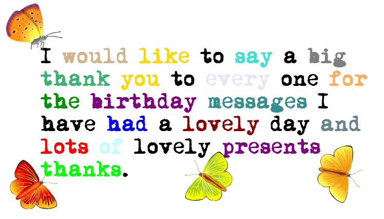 Birthday Thanks Quotes
 Birthday Thank You Quotes for Instagram Bios
