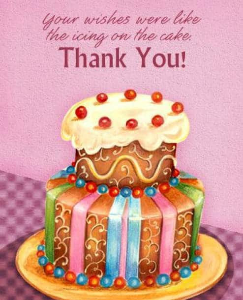Birthday Thanks Quotes
 32 Best Thank You Quotes and Sayings