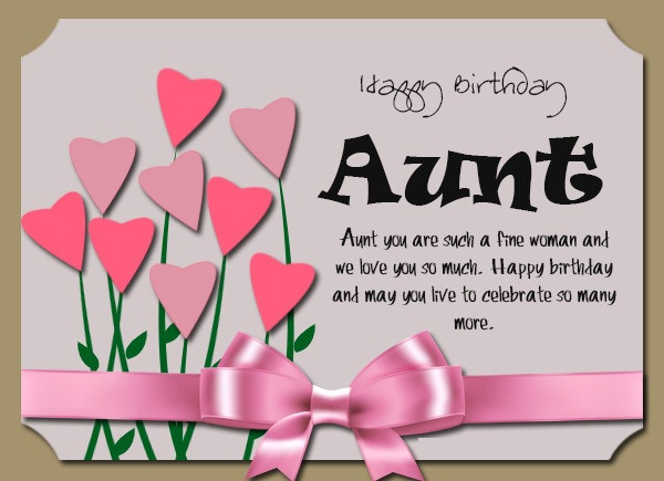 Birthday Wishes Aunt
 Aunt Birthday Wishes Messages Happy Birthday Aunt Wishes