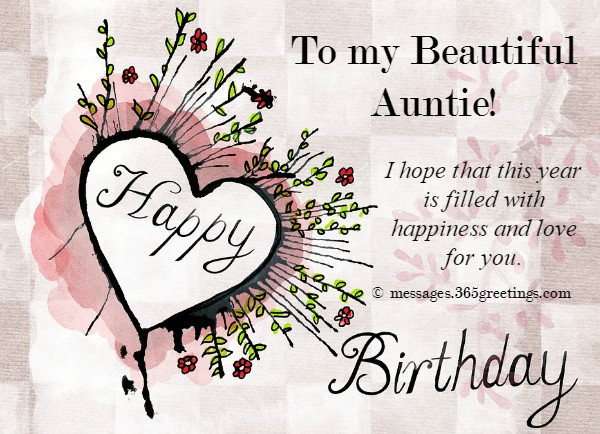 Birthday Wishes Aunt
 Birthday Wishes for Aunt 365greetings