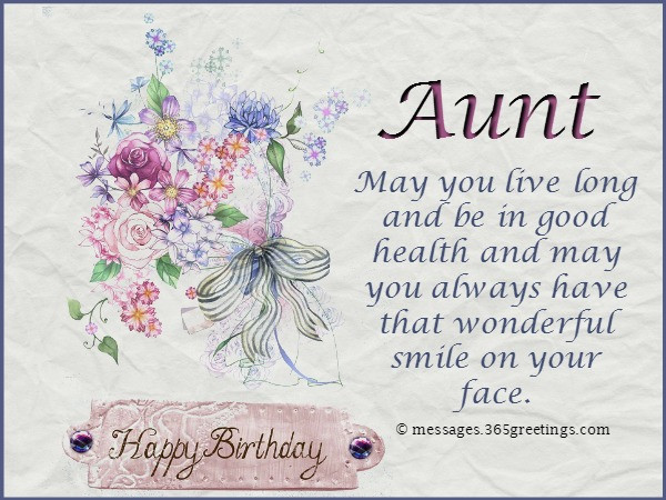 Birthday Wishes Aunt
 Birthday Wishes for Aunt 365greetings