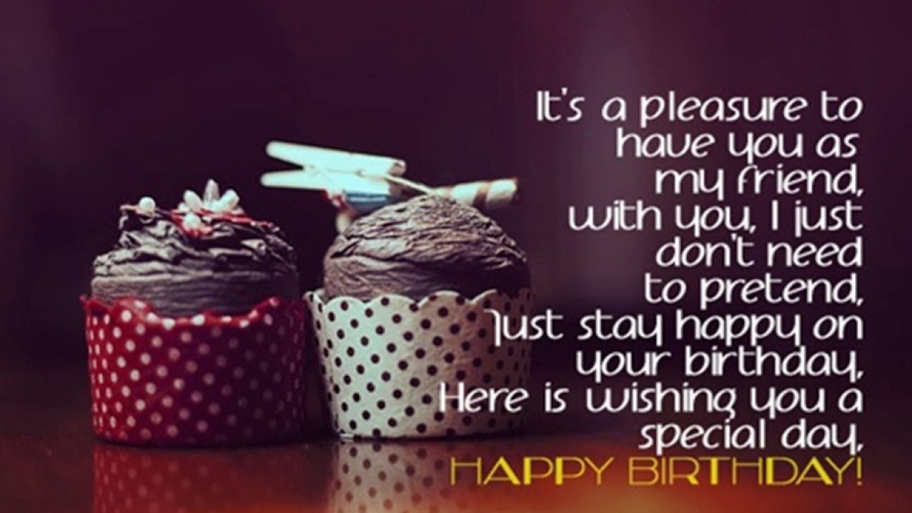 happy birthday message to my close friend girl