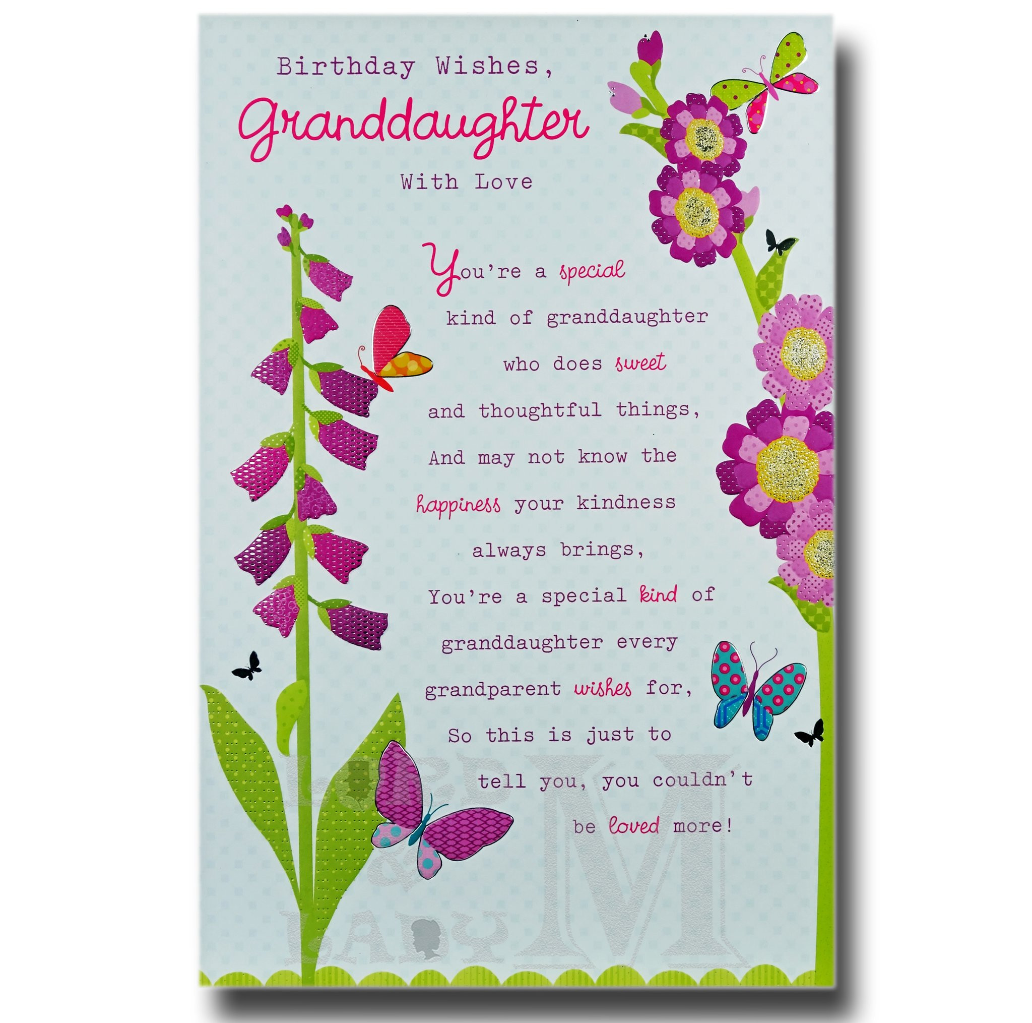 Birthday Wishes For A Granddaughter
 Granddaughter Great Granddaughter Birthday Greetings