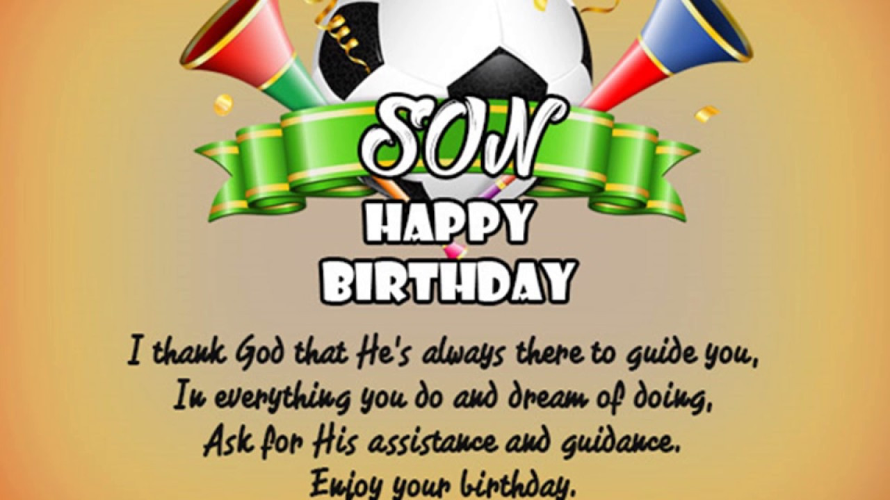 Birthday Wishes For A Son From A Mother
 Birthday Messages for Son Birthday Greetings for your Son