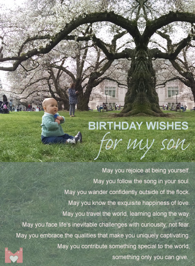 Birthday Wishes For A Son From A Mother
 Birthday Wishes for My Son – My Castle Heart Publications