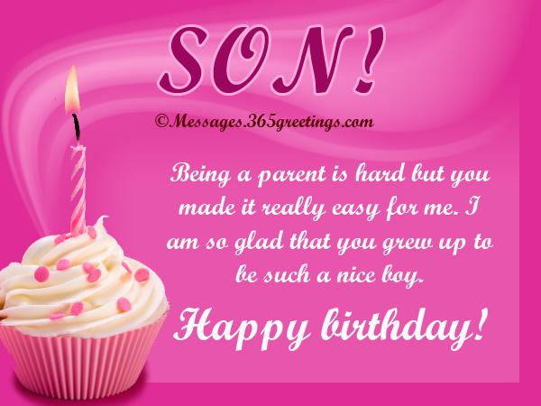Birthday Wishes For A Son
 Birthday Wishes for Son 365greetings