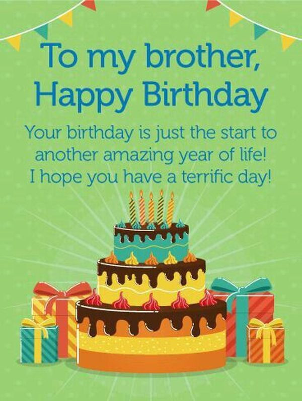Birthday Wishes For Big Brother
 Happy Birthday Brother Wishes Birthday Quotes for Big